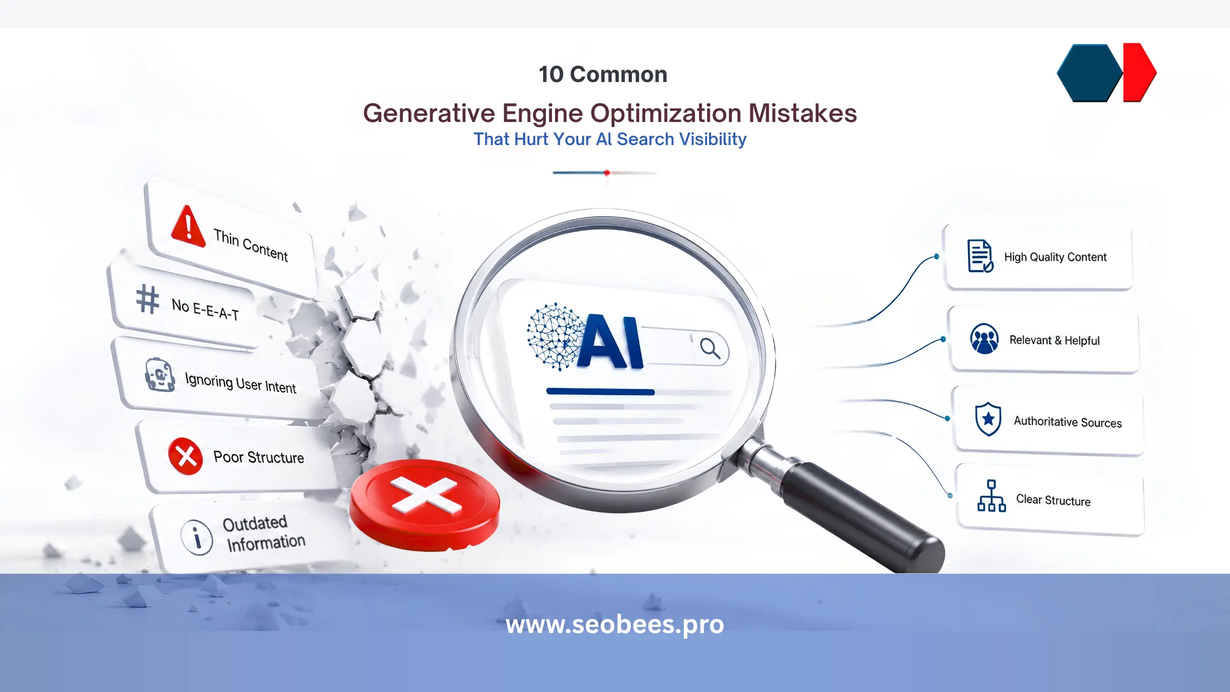 10 Common Generative Engine Optimization Mistakes That Hurt Your AI Search Visibility